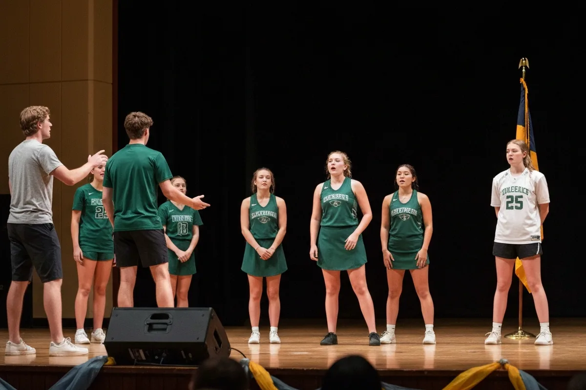 Choir - Summer Vocal Workshop 3 at Aerie Peak High School.