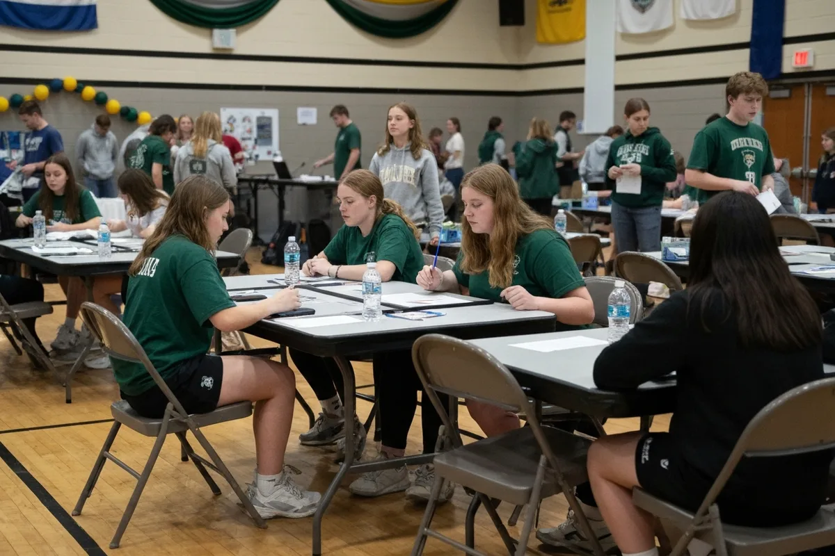 Robotics Club - Summer Build Session 4 at Aerie Peak High School.