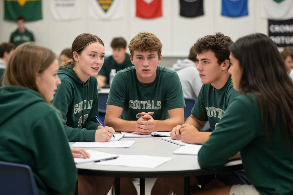 Student Council - Summer Leadership Planning 4 at Aerie Peak High School.
