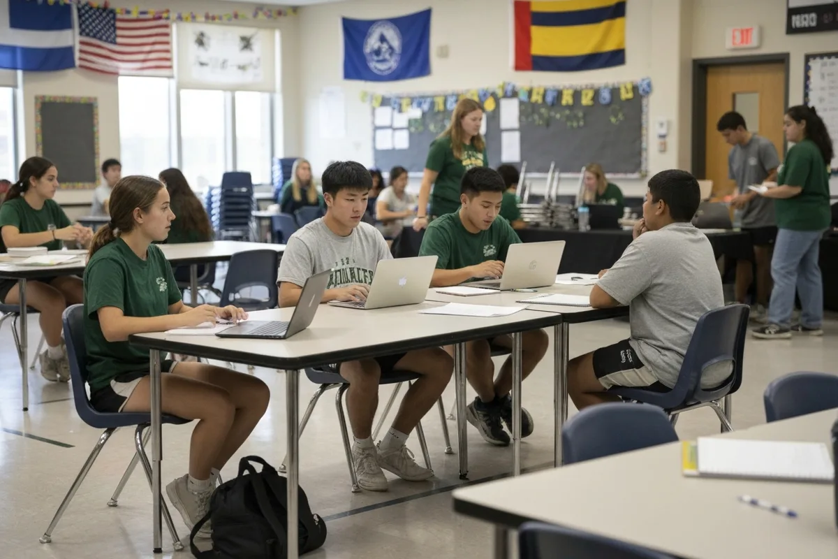 Debate Team - Summer Institute Practice 4 at Aerie Peak High School.