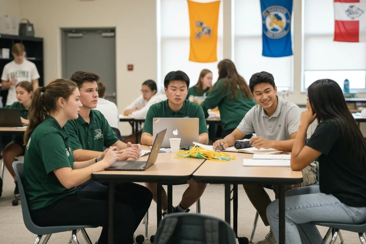 Debate Team - Summer Institute Practice 4 at Aerie Peak High School.