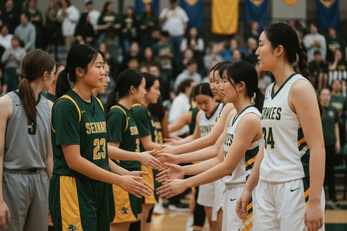 Varsity Girls Basketball vs Mesa Verde High School.