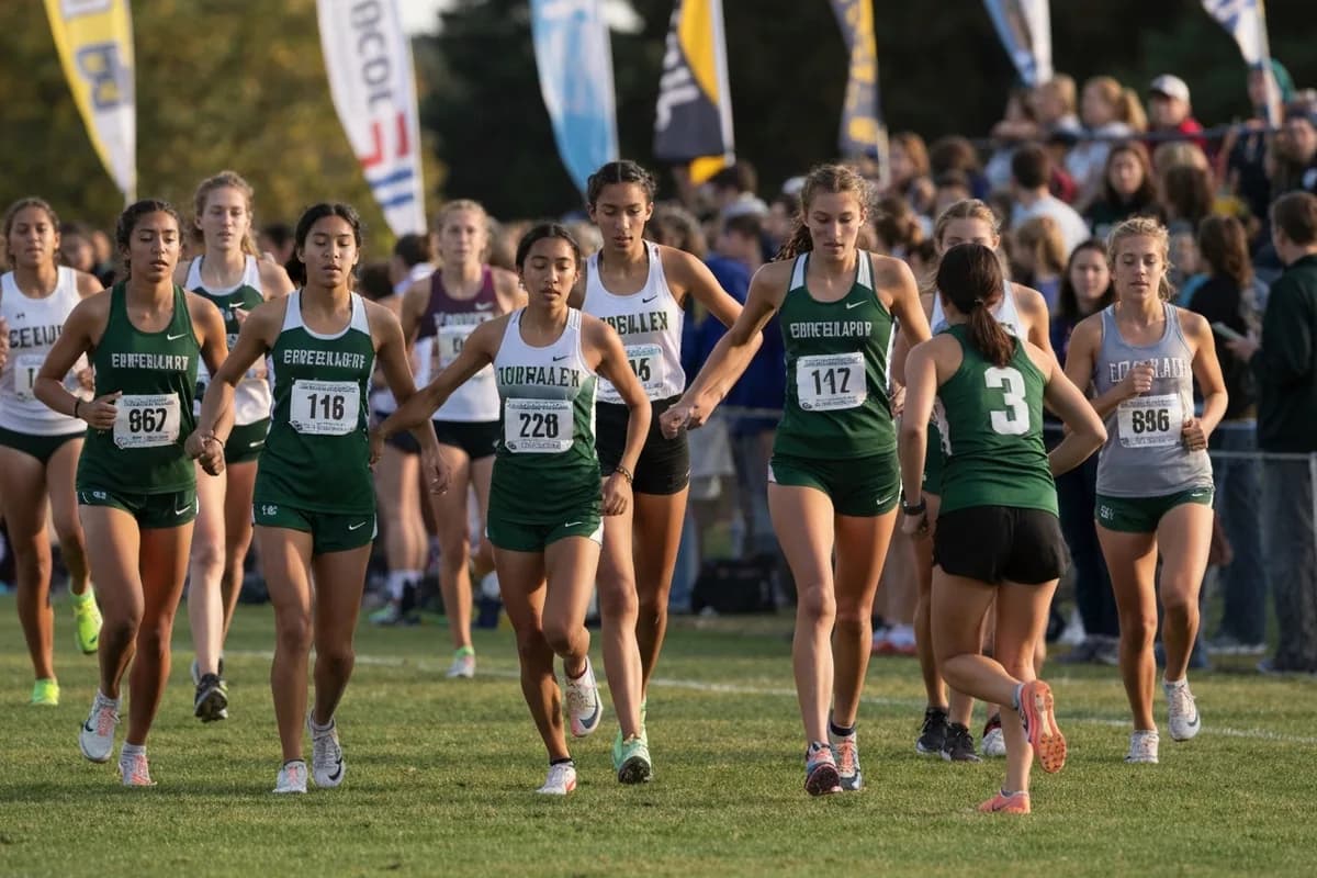Varsity Girls Cross Country vs Ironwood Preparatory Photos album cover