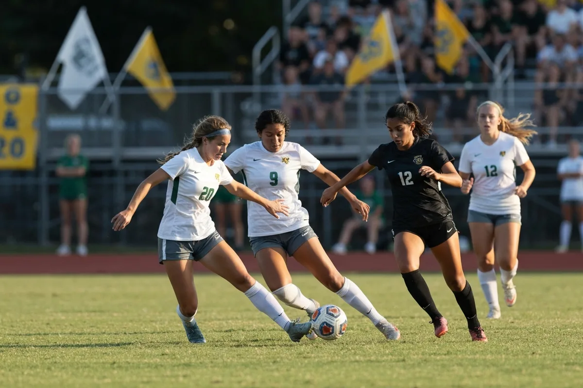 Varsity Girls Soccer vs Ridgeview High School.