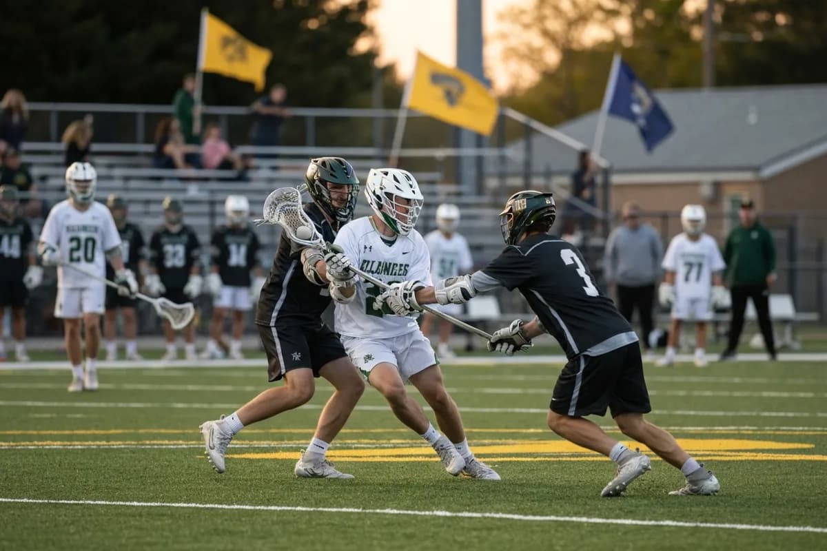Varsity Boys Lacrosse vs Hawk Mountain Academy.