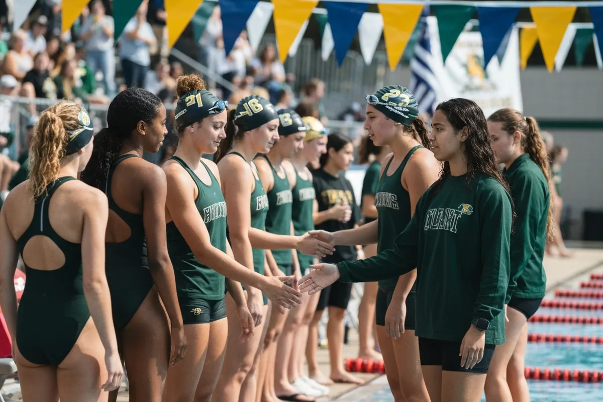 Varsity Girls Swimming vs Ironwood Preparatory.