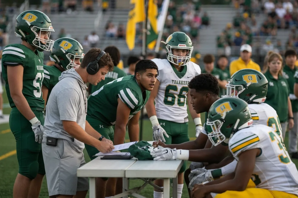 Junior Varsity Boys Football vs Frontier High School at Peregrine Field.