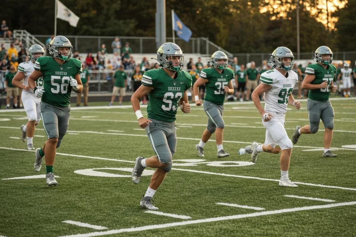 Varsity Boys Football vs Heritage Academy.