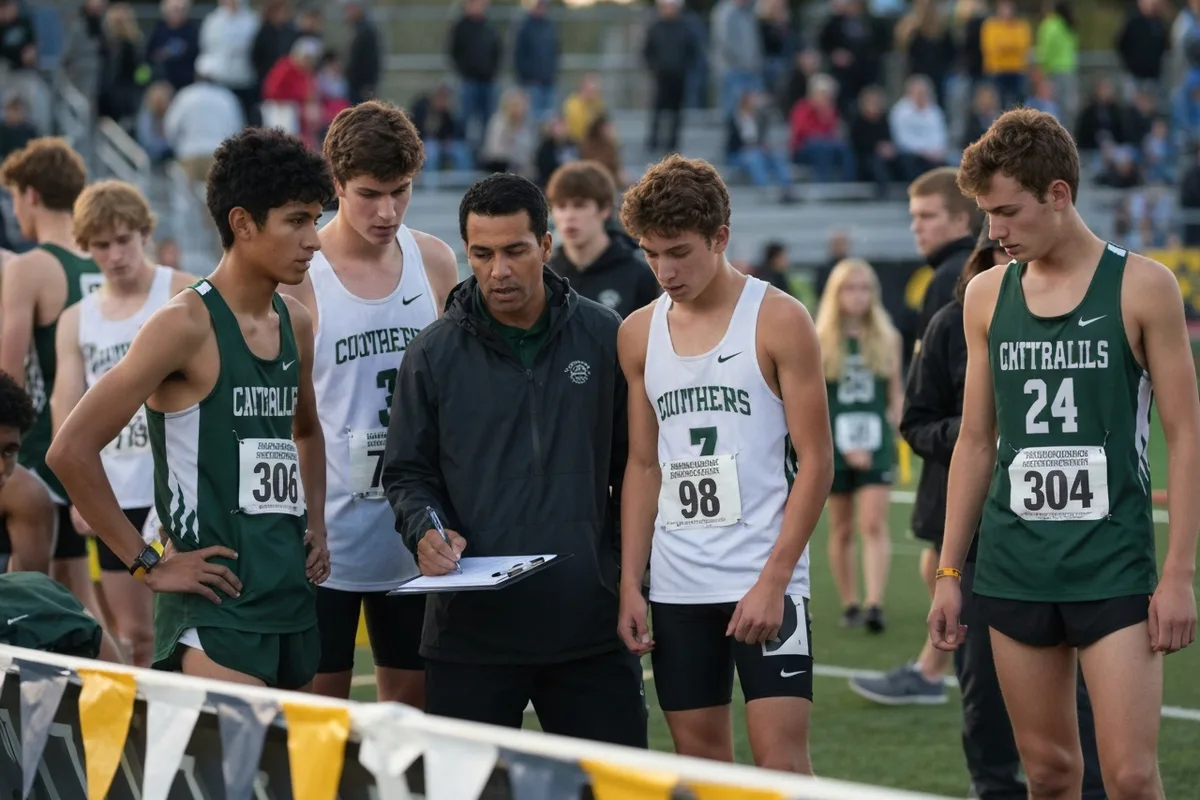 Junior Varsity Boys Cross Country vs Frontier High School.