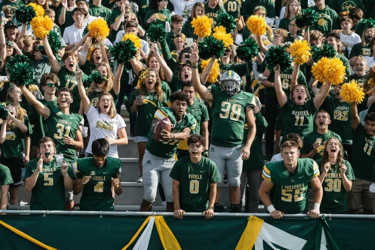 Junior Varsity Boys Football vs Sunridge High School at Peregrine Field.