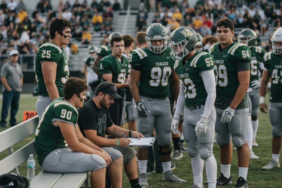 Varsity Boys Football vs Westlake High School.