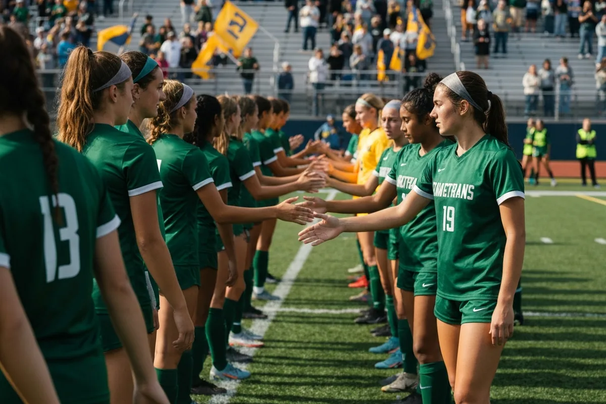 Junior Varsity Girls Soccer vs Summit Valley High School at Peregrine Field.