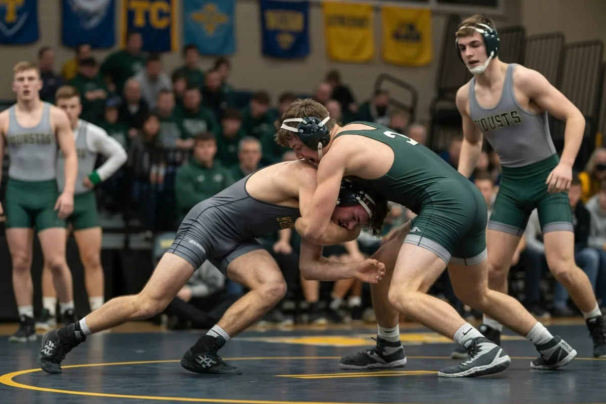 Junior Varsity Boys Wrestling vs Northshore High School.