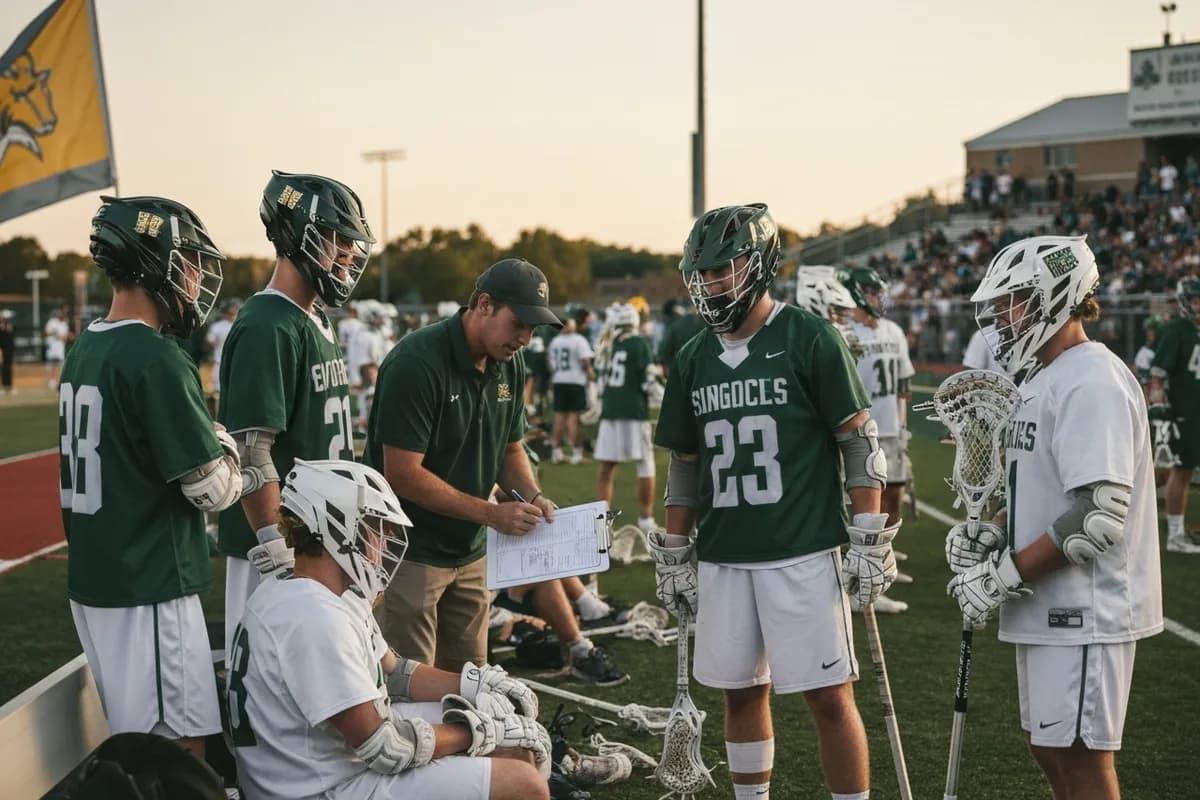 Junior Varsity Boys Lacrosse vs Mesa Verde High School.