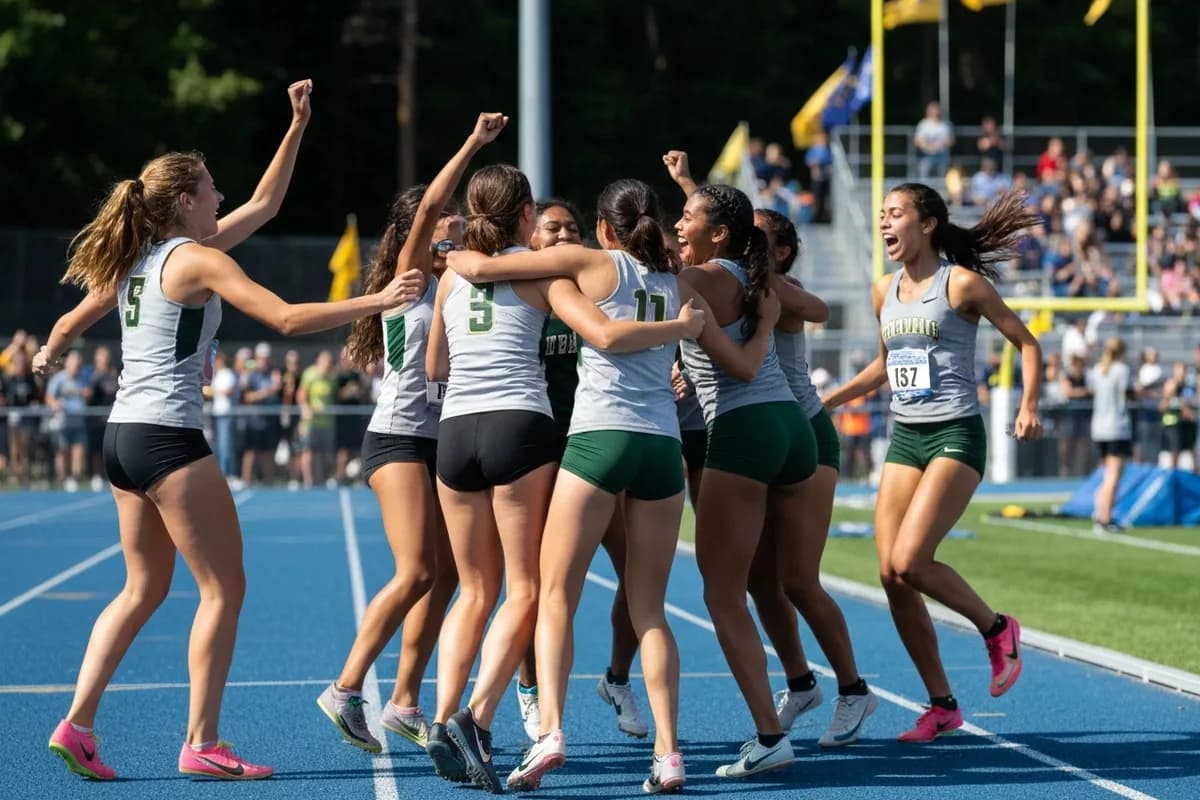Varsity Girls Track & Field vs Summit Valley High School.