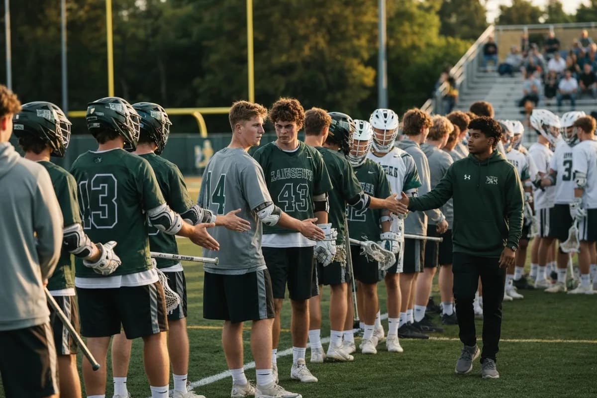 Varsity Boys Lacrosse vs Lone Star Preparatory.