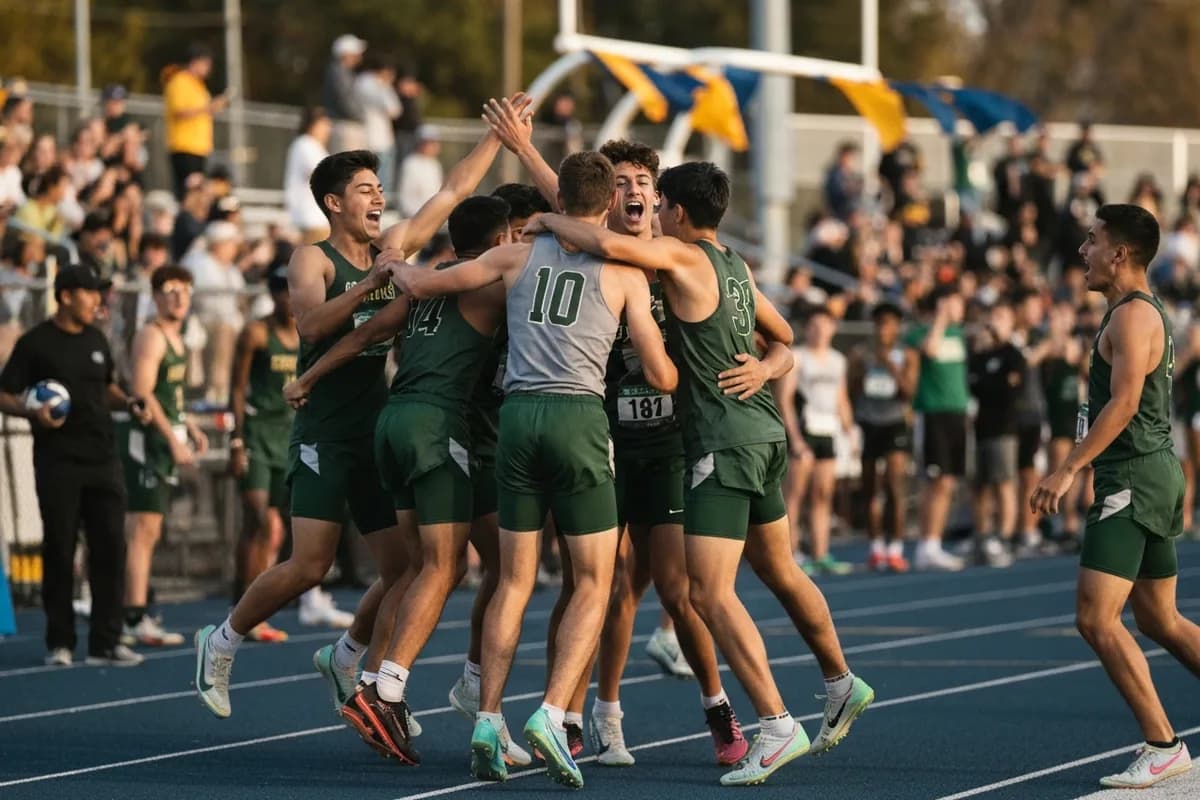 Varsity Boys Track & Field vs Summit Valley High School.