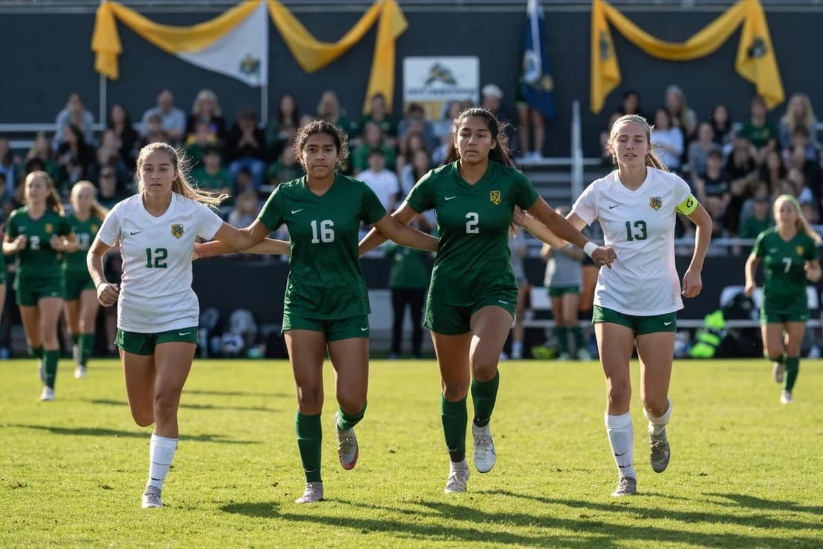 Varsity Girls Soccer vs Hawk Mountain Academy.
