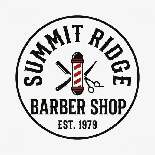 Summit Ridge Barber Shop logo