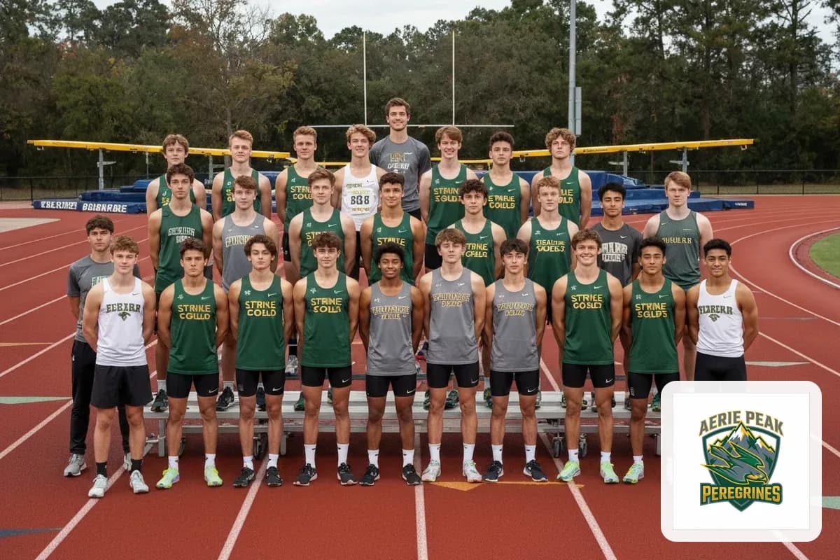 Varsity Boys Track & Field team photo