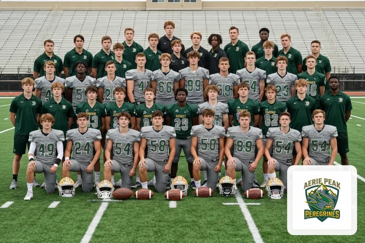 Freshman Boys Football team photo
