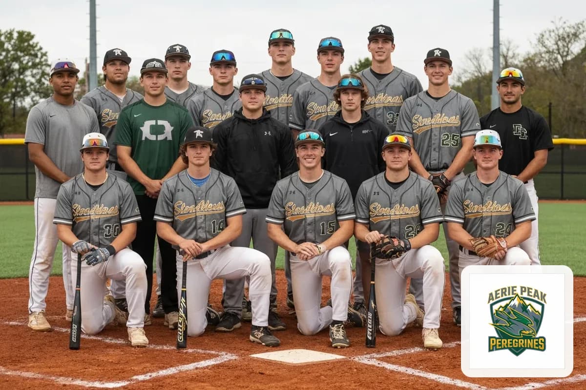 Varsity Boys Baseball team photo
