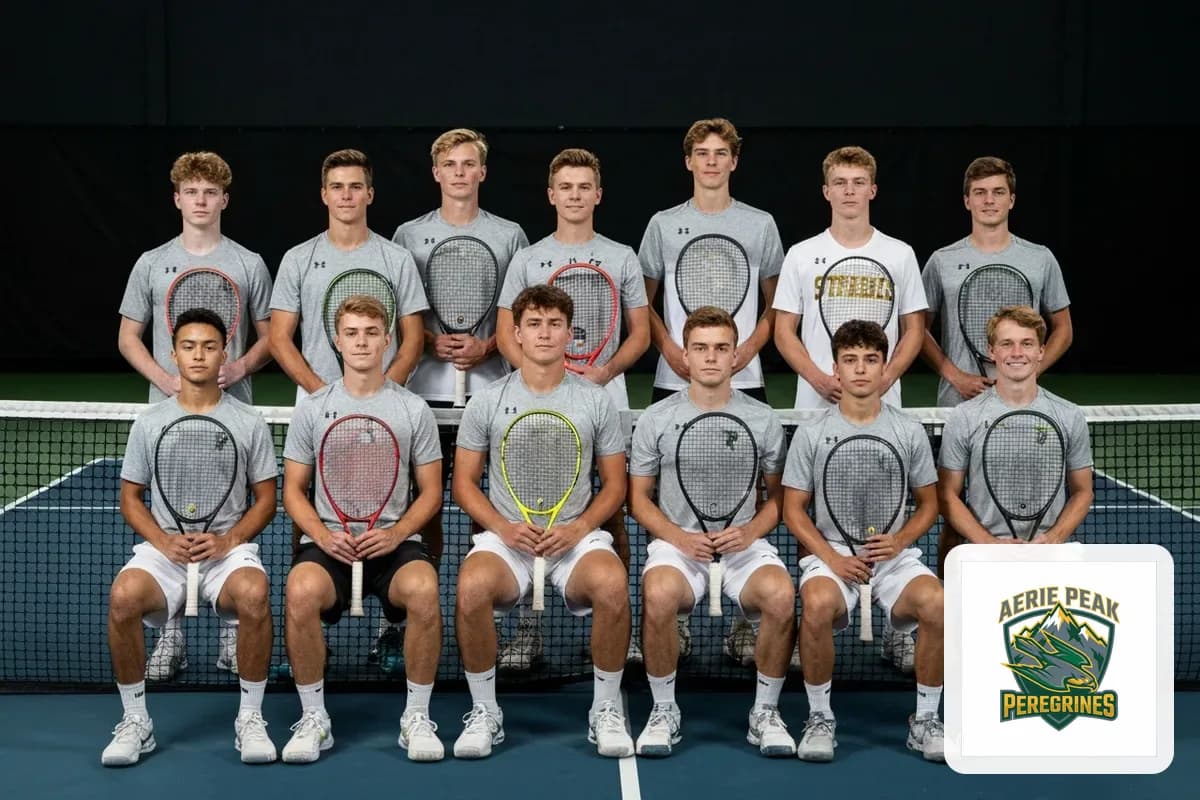 Junior Varsity Boys Tennis team photo