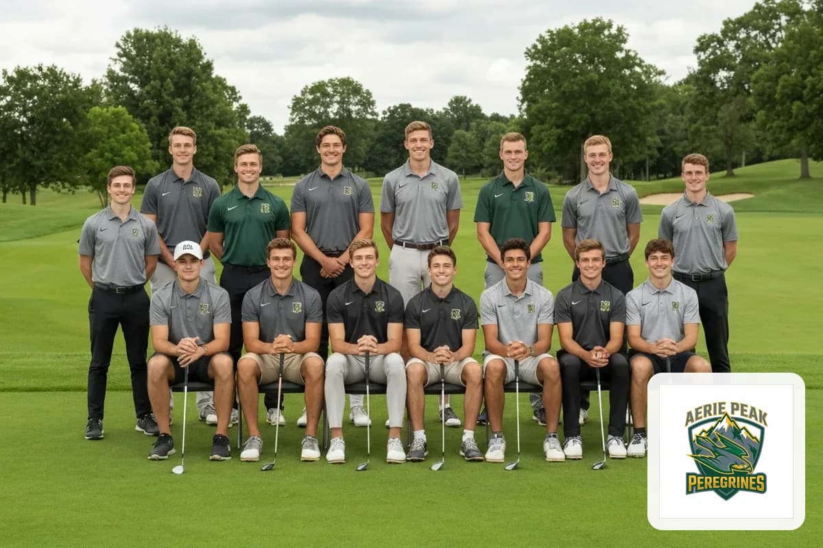 Varsity Boys Golf team photo