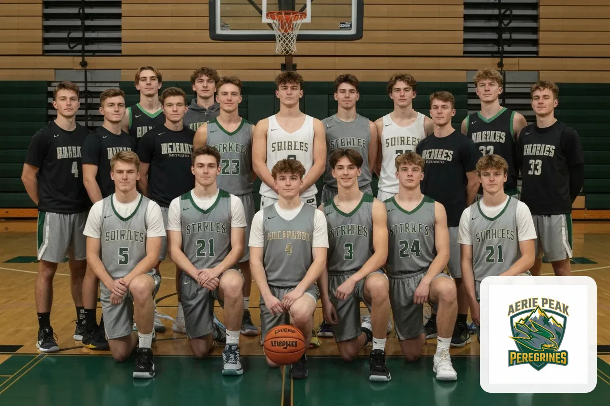 Junior Varsity Boys Basketball team photo