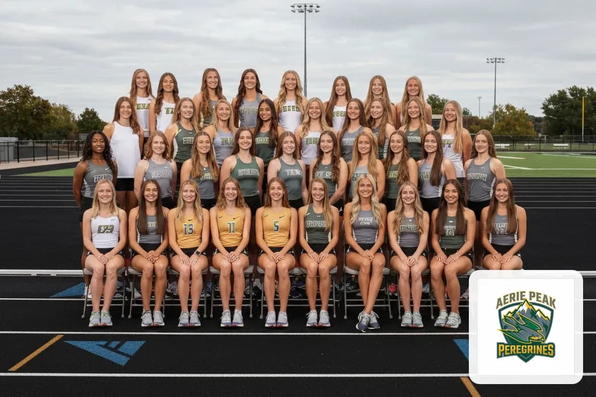 Varsity Girls Track & Field team photo
