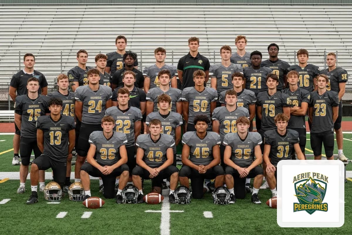 Junior Varsity Boys Football team photo