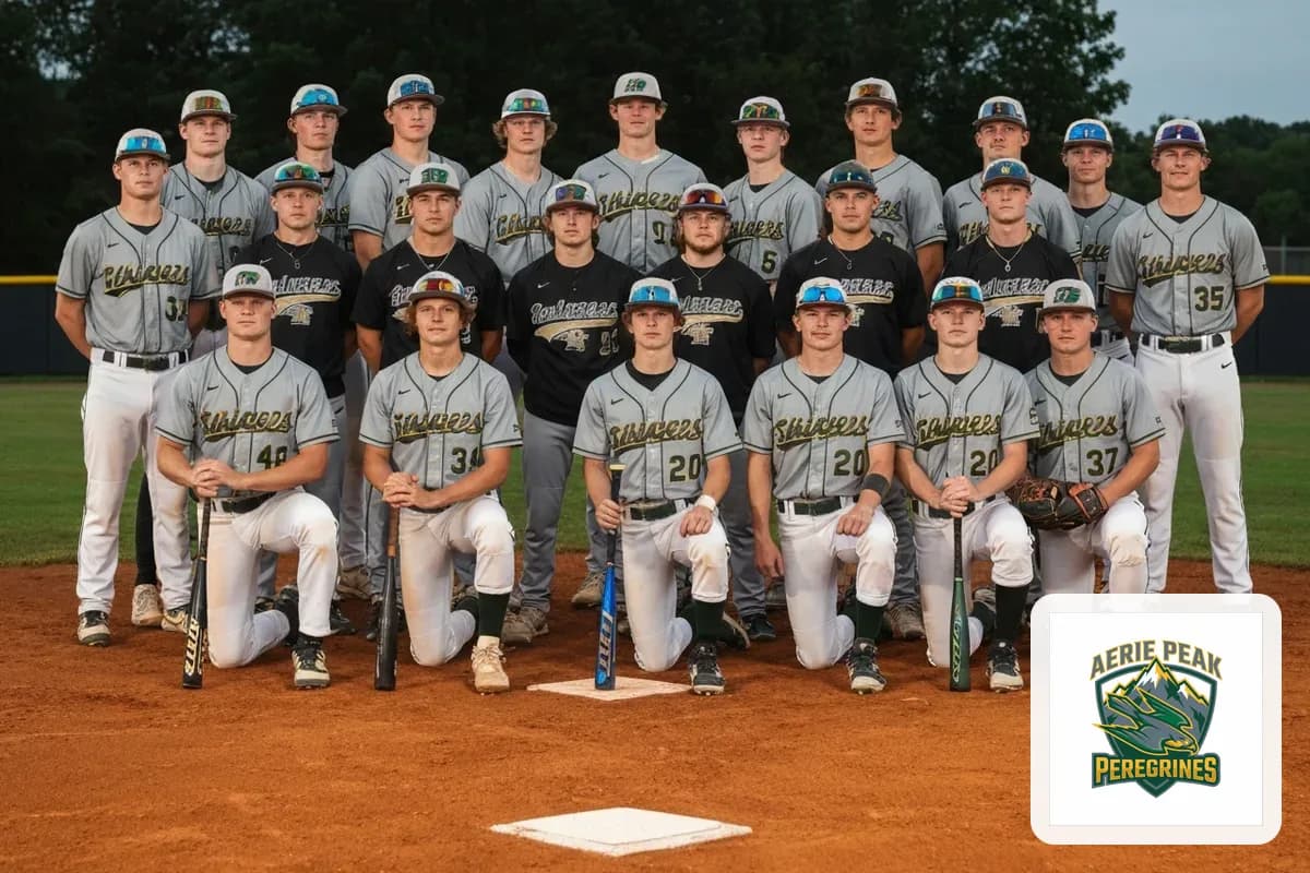 Junior Varsity Boys Baseball team photo