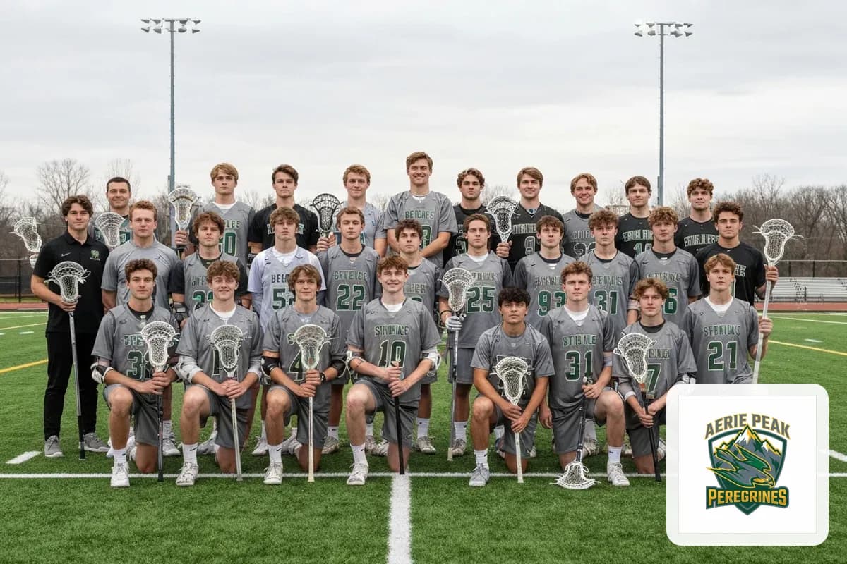 Varsity Boys Lacrosse team photo